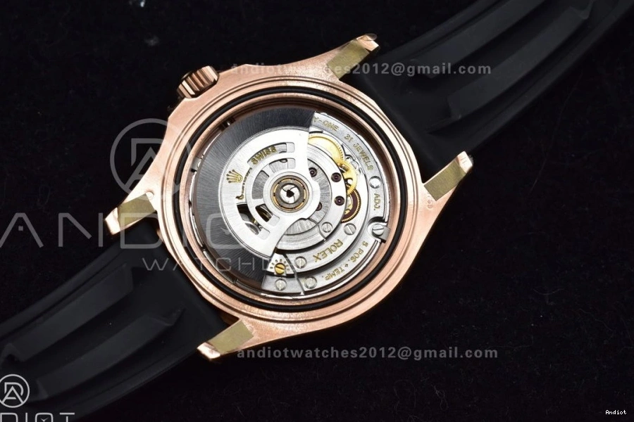 VS3235 Ceramic Best on VSF Black 126655 Bezel Oysterflex Rubber Yacht-Master Edition 1:1 Strap 0401